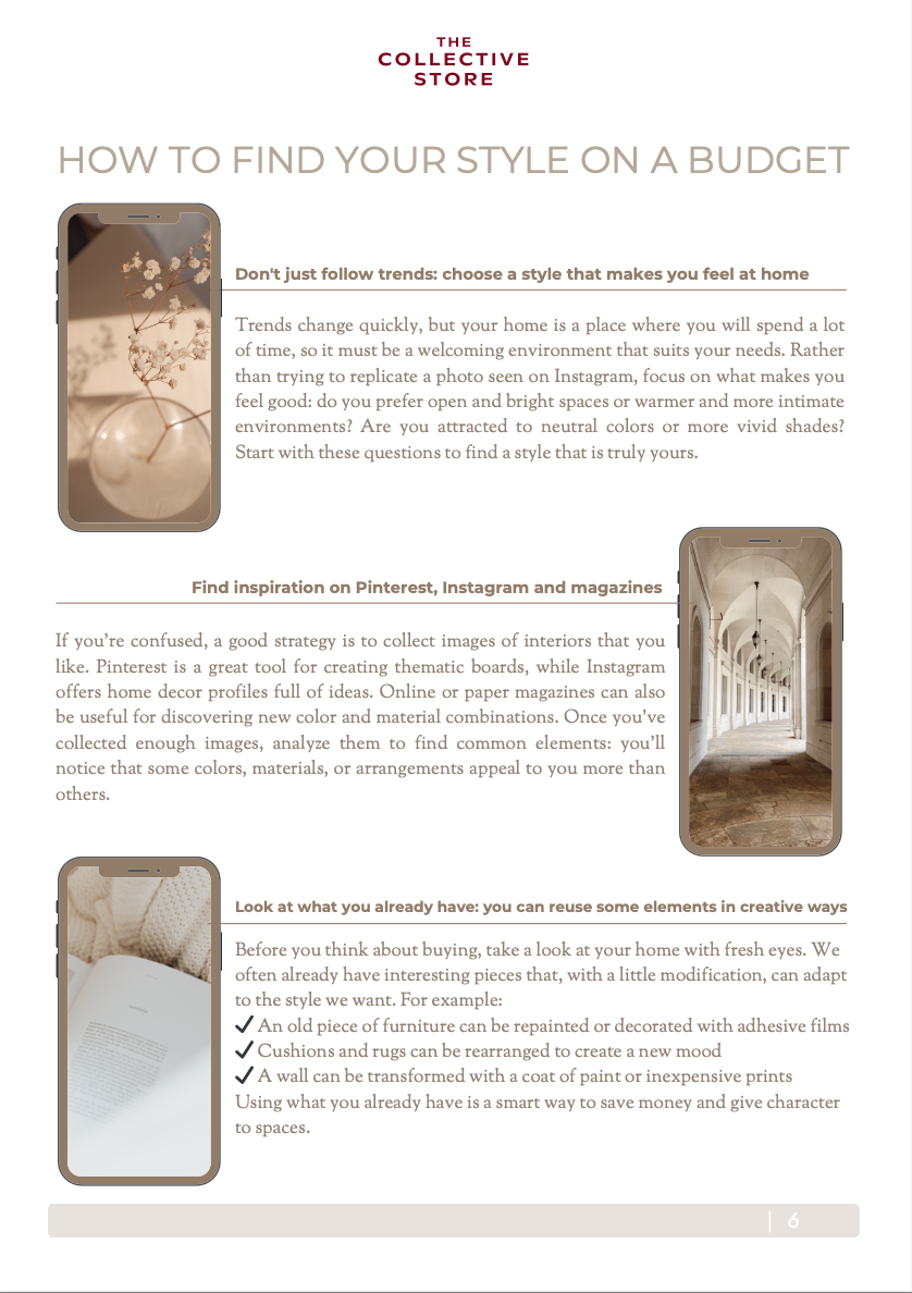 E-Book Furnish with style without spending a fortune.