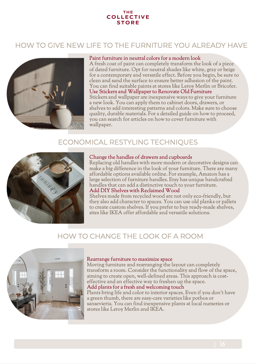 E-Book Furnish with style without spending a fortune.