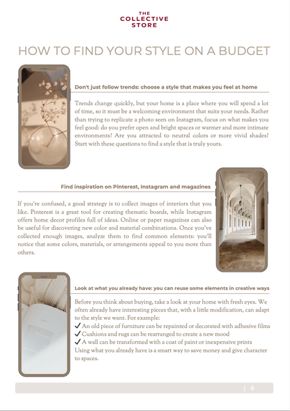E-Book Furnish with style without spending a fortune.