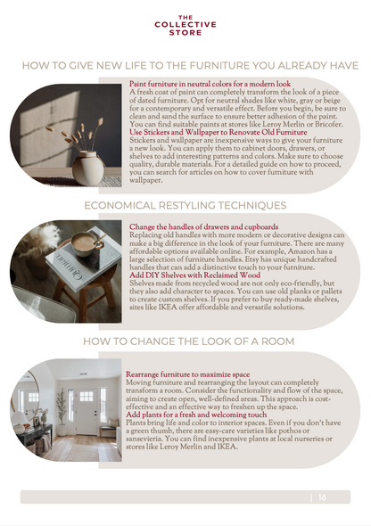 E-Book Furnish with style without spending a fortune.